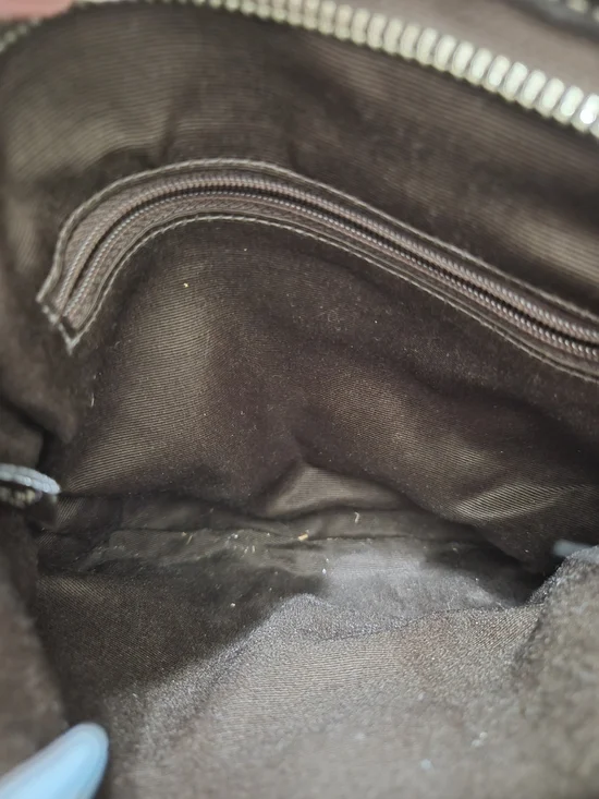 Coach Monogram Crossbody Bag in Brown and Dark Brown - Picture 4 of 4